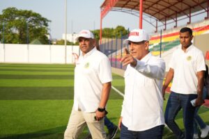El remodelado estadio de fútbol de San Fernando está listo, potenciarán en la iluminación para el mes de mayo