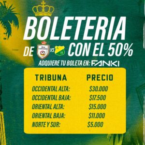 Boletería.