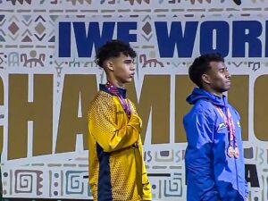 El cartagenero Fredddy Bustillo Orozco es el nuevo campeón Mundial de levantamiento de pesas.