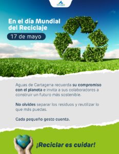 Reciclemos. Es un compromiso con el planeta, Cartagena, Colombia y el Mundo