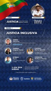Este miércoles es el lanzamiento de la estrategia 'Justo Bolívar' a impartir justicia en los municipios