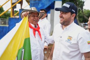 “Es un honor estar hoy aquí, celebrando esta fecha tan especial desde Cantagallo" Gobernador Yamil Arana en el cumpleaños de Bolívar