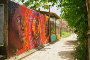 Palenque próximo municipio de Bolívar transformó las fachadas de 761 viviendas con color para impulsar el turismo en general
