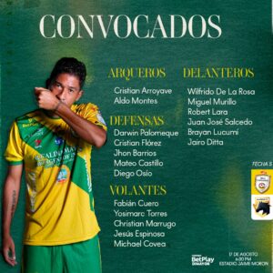 Real recibe a Llaneros FC. 