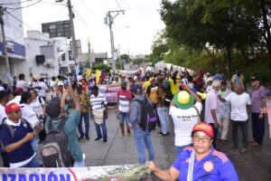Entre las razones por las que se dió la movilización están; apoyo a las reformas sociales, la paz, la unidad, en contra del plan criminal que pretende asesinar al presidente Gustavo Petro y en contra del golpe blando.