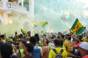 La presentación del Real Cartagena en la Proclamación