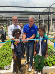 Afinia entrega a Cartagena el primer vivero bioclimático que cuidarán Guardianes ambientales del INEM
