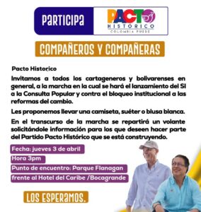 La marcha en Cartagena