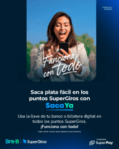 ¿Sin cajero, sin tarjeta, sin banco? Donde no llega el banco, llega SacaYa.