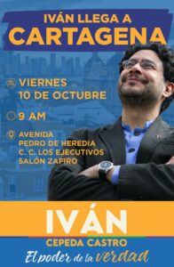 Cepeda y Cock en Cartagena: arranca el pulso por el cambio rural desde El Zafiro