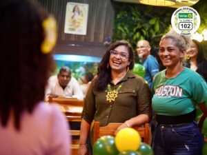 Candidata verde Carmen Julia Miranda reafirma compromiso con trabajadores del sector salud
