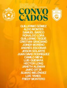 Los convocados de Hernández para enfrentar a R. Santander