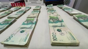 Dinero hallado en poder de capturados será investigado por autoridades competentes