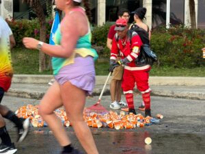 Veolia asegura limpieza sostenible durante la Media Maratón del Mar