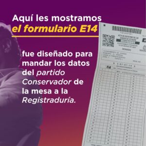 Ciudadanos alertan sobre fraude electoral en Colombia durante elecciones presidenciales.