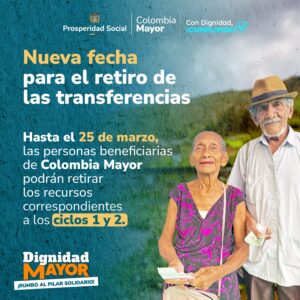 Más de 2,4 millones de beneficiarios ya retiraron recursos en todo Colombia.