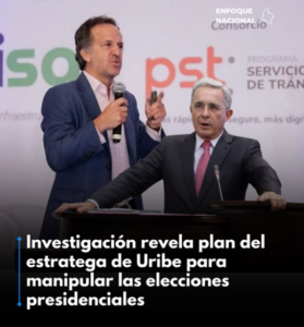 Bermúdez dirige Plan Júpiter para manipular elecciones y favorecer candidatura de Valencia.