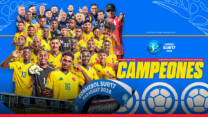 Para el Sudamericano Sub-17 de 2026, la Selección Colombia cuenta con tres (3) futbolistas cartageneros/bolivarenses destacados en su convocatoria. Ellos son figuras clave en el equipo que compite en Paraguay para clasificar al Mundial. PrimerTiempo.CO PrimerTiempo.CO +2 Los tres representantes de Bolívar son: José Rafael Escorcia De La Cruz: Atacante formado en Bolívar (Unión Real) y actualmente en Atlético Nacional. Miguel Ángel Agámez Cabarcas: Mediocampista del Barranquilla F.C.. Eíder Luis Carrillo Córdoba: Mediocampista del Deportivo Independiente Medellín. Instagram Instagram +2 Estos jugadores han sido fundamentales, destacando Escorcia con goles cruciales, como los marcados en la victoria ante Brasil. 