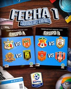 Primera fecha con duelos vibrantes que marcarán el rumbo de los cuadrangulares semifinales del torneo.