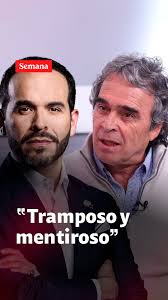 "Ese señor De La Espriella queda en evidencia, ¿se imagina las mentiras que dice? Es un tramposo, mentiroso (…) Pura fanfarria, se lo dije": Sergio Fajardo.