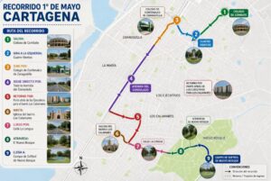 “Cartagena despierta unida, obreros y estudiantes marchan por justicia y reformas sociales”