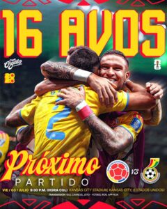 Colombia se mide ante Ghana con presión alta y ambición ofensiva mundialista.
