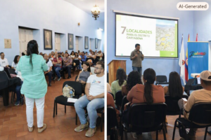 Laura Díaz y Carlos Díaz lideran el diálogo sobre participación ciudadana.