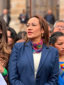 Carolina Corcho afirma que el Congreso es del pueblo y exige respeto absoluto a la Constitución.
