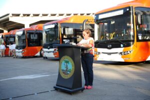 Presentación oficial de los modernos buses Transcaribe fortalece movilidad urbana