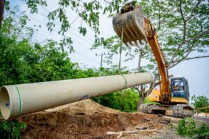 Trabajos fortalecerán la operación del sistema de acueducto cartagenero integral.