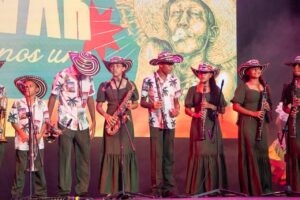 Jóvenes músicos de Santa Catalina hicieron vibrar a Canapote entero