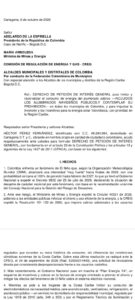 Carta bomba: piden apagar las luces navideñas para evitar apagones
