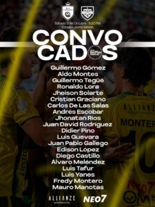 Jugadores llamados esta noche tienen obligación urgente de responder siempre