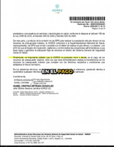 Documento citado por Arias sustenta denuncias sobre recursos públicos.
