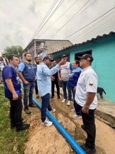Familias afectadas reciben ayudas tras las fuertes lluvias registradas.