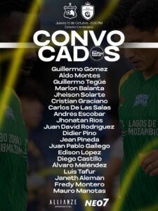 Convocados auriverdes afrontan una auténtica final por seguir aspirando.
